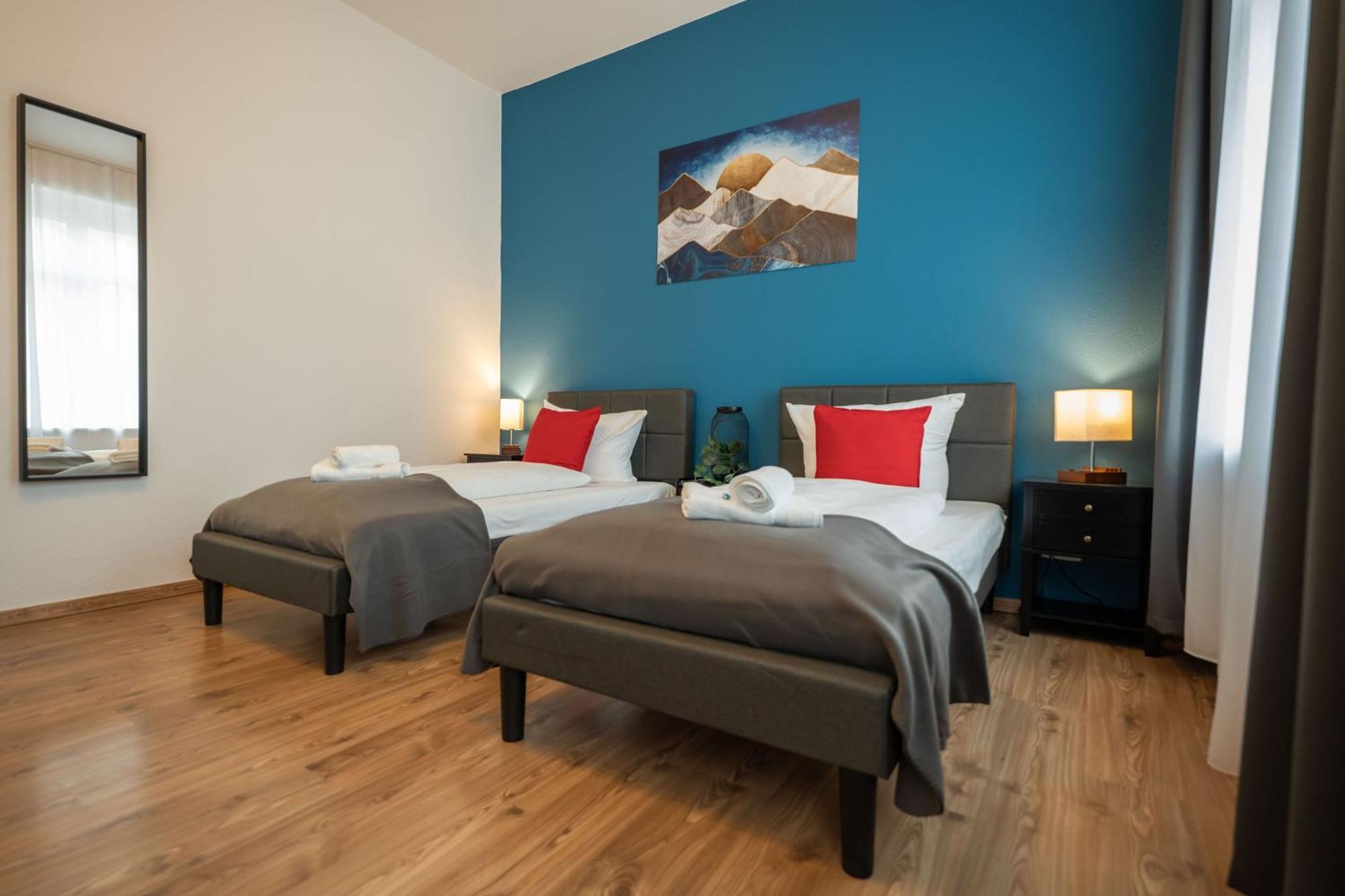T21 - Apartment Direkt Im Zentrum Mit Parkplatz Chemnitz Zewnętrze zdjęcie
