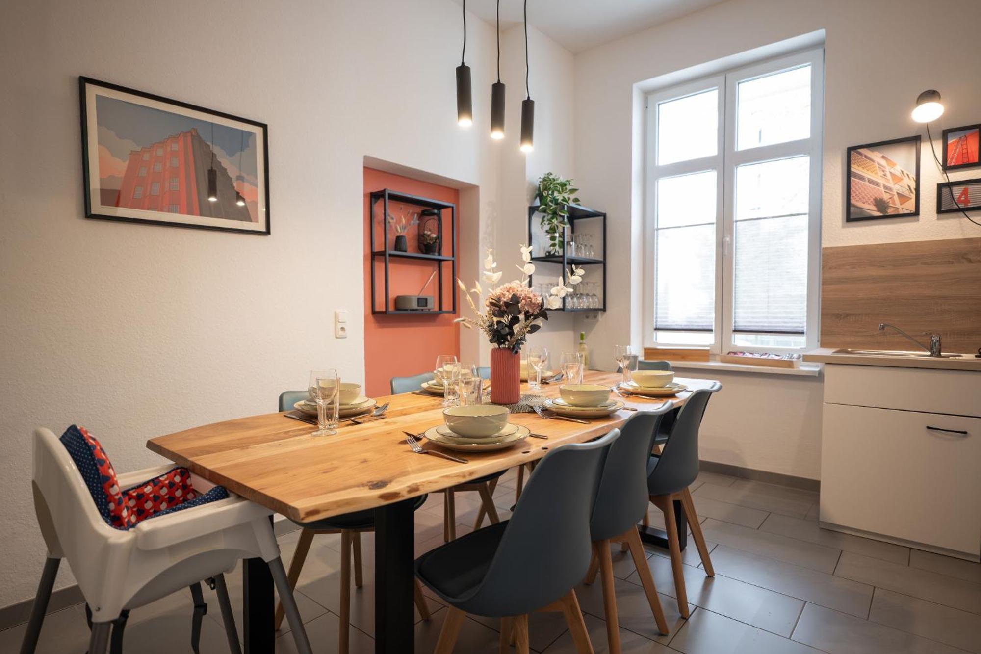 T21 - Apartment Direkt Im Zentrum Mit Parkplatz Chemnitz Zewnętrze zdjęcie