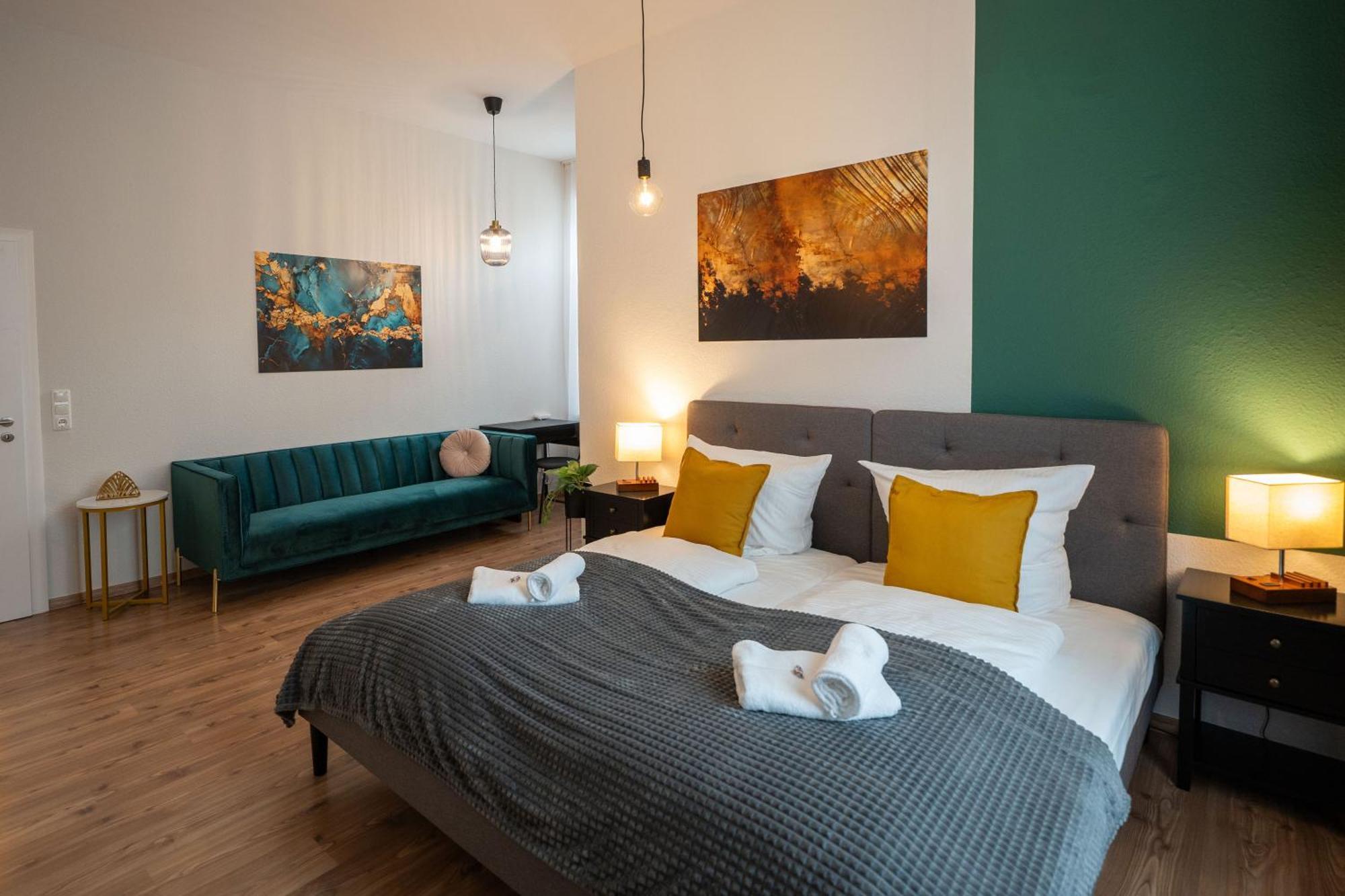 T21 - Apartment Direkt Im Zentrum Mit Parkplatz Chemnitz Zewnętrze zdjęcie